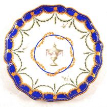 Chelsea Derby porcelain plate,