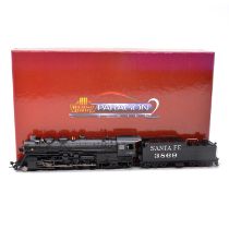 Broardway Limited HO gauge steam locomotive and tender, boxed