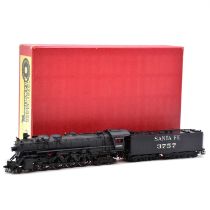 Key Imports HO gauge steam locomotive and tender, '3751' class, boxed