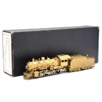Hallmark models HO gauge steam locomotive and tender, brass model, boxed
