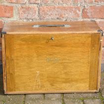 Moore & Wright engineers tool chest / box, with inner drawers