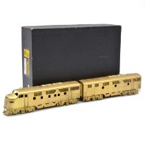 Nickel Plate Products HO gauge diesel locomotive, brass model, boxed