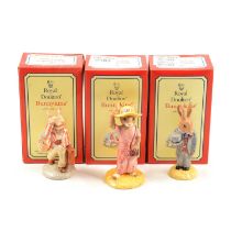 Collection of boxed Doulton Bunnykins figurines