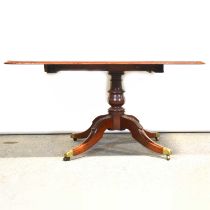 Victorian mahogany breakfast table,