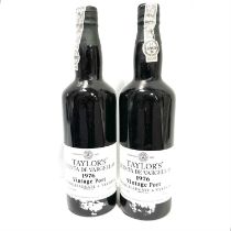 Taylor's Quinta de Vargellas 1976 vintage port - 2 bottles