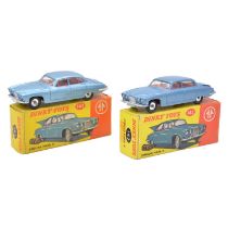 Dinky Toys die-cast models, two including 142 Jaguar Mark X