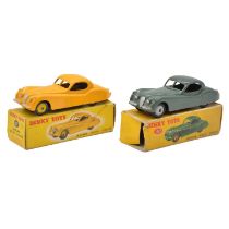 Dinky Toys die-cast models, two 157 Jaguar XK120 Coupe