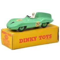 Dinky Toys model 236 Connaught racing car, green body no.23, boxed.
