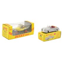 Dinky Toys diecast models, two including 194 Bentley Coupe; 476 1913 Morris Oxford