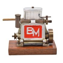 A Bowman BM valveless steam engine,