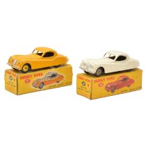 Dinky Toys die-cast models, two 157 Jaguar XK120 Coupe