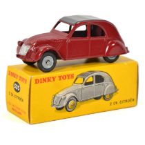 Dinky Toys French die-cast vehicle, model 535 Citroen 2CV, boxed