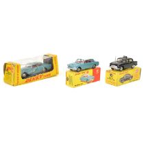 Dinky Toys models, three including 256 police patrol car etc