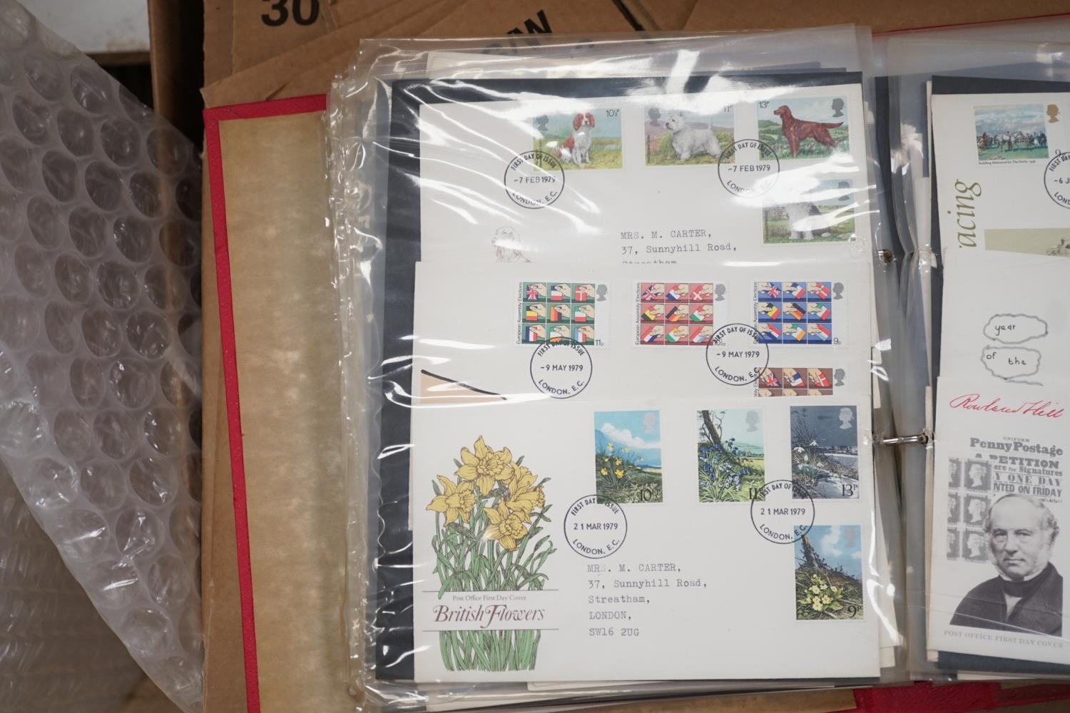 A box of first day covers - Image 2 of 3