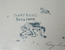 Tracey Emin (b.1963), lithograph, 'Every Bodies Been There', stamped signature and blind stamp