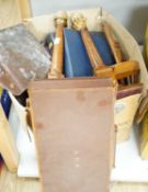 Masonic wares: cased aprons, ledgers and general objects,