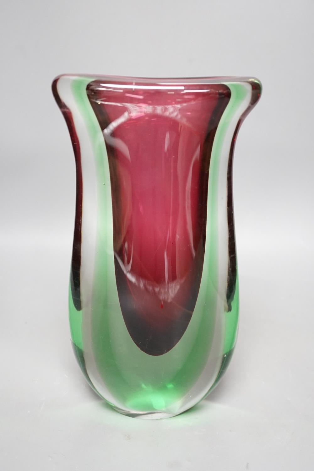 A Murano art glass vase, 30cm high - Image 2 of 4