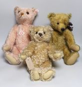 Two Steiff Teddy bears including Teddy Rose, and a Humble Crumble Teddy bear, ‘Archie’