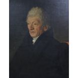 Early 19th century English School, oil on canvas, Portrait of James Stedman of Whinfield (1748-