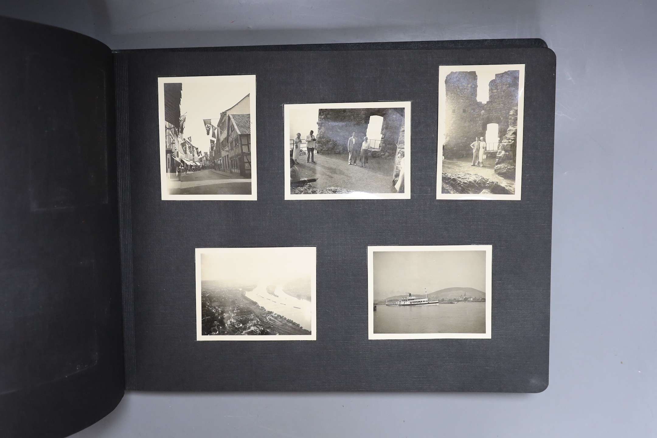 An English photograph album with photos of a holiday to Germany in August 1936. - Image 2 of 9