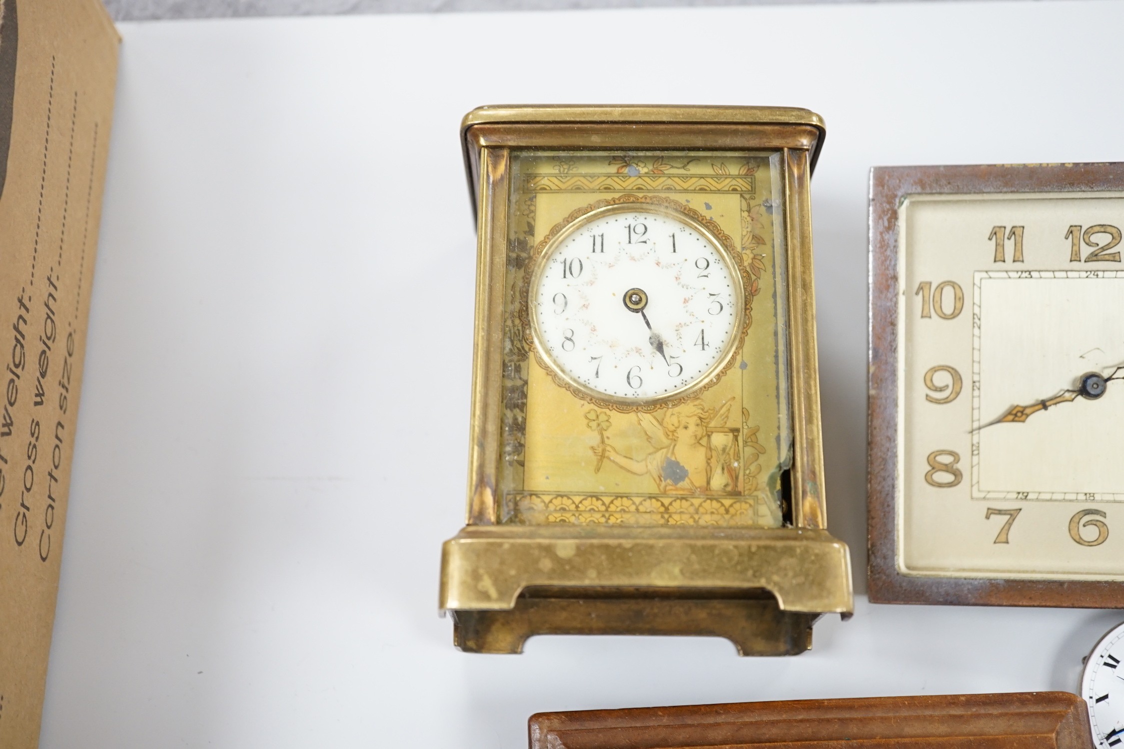 A group of wrist and pocket watches, stop watch, carriage clock, etc. - Image 6 of 6