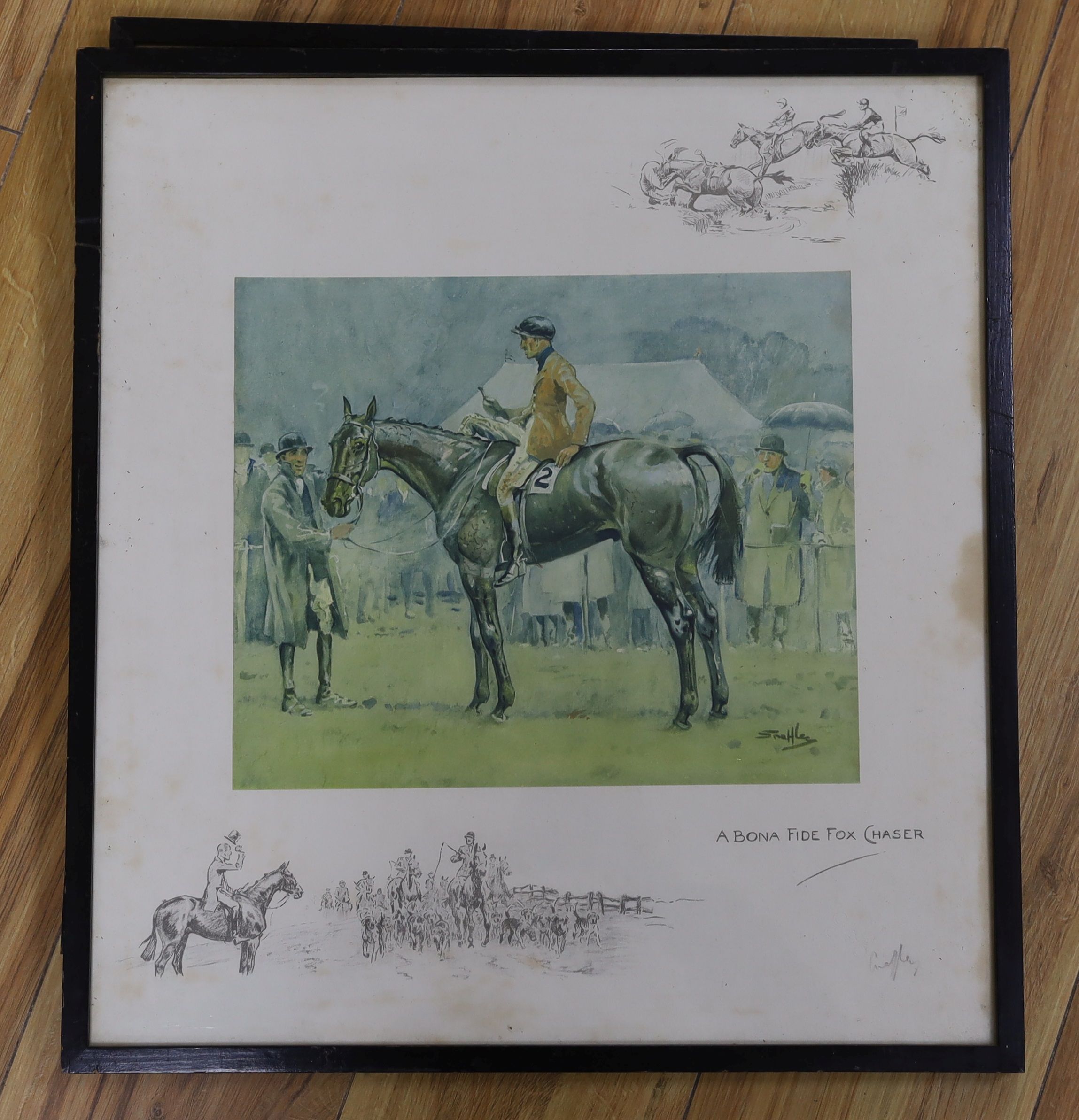 Charles Johnson Payne (Snaffles) five coloured prints, signed in pencil and bit proof stamped two - Image 6 of 9