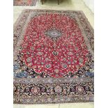A Kashan carpet, 385 x 265cm