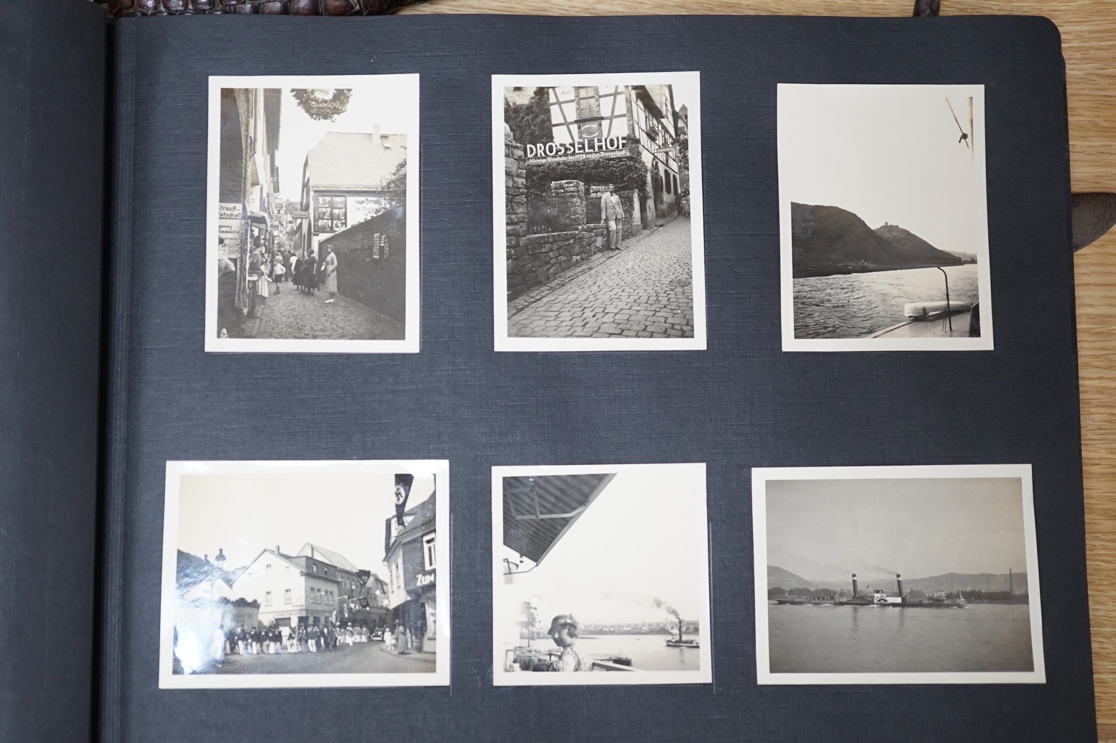 An English photograph album with photos of a holiday to Germany in August 1936. - Image 6 of 9