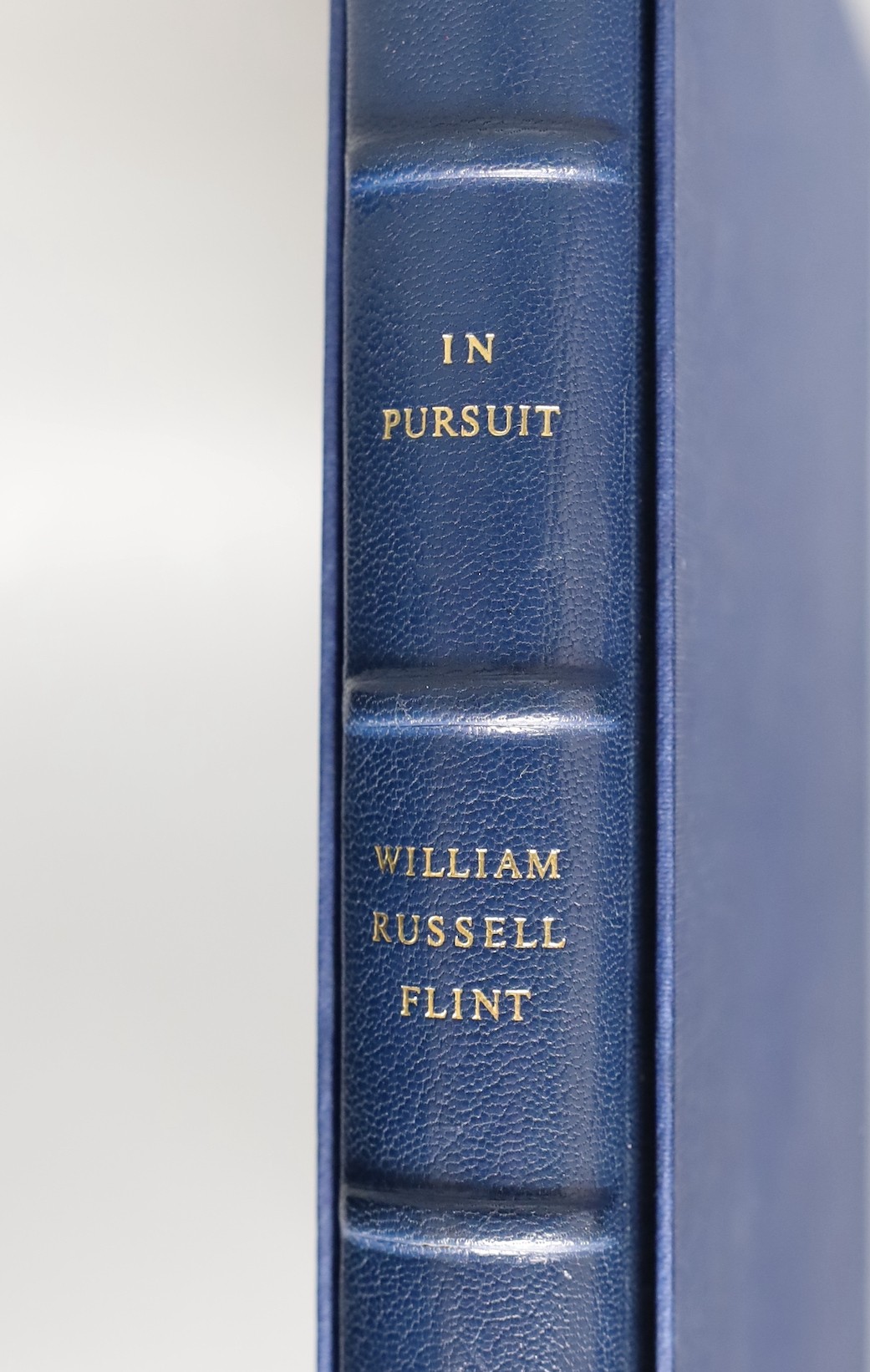 ° ° Flint, Sir William Russell - In Pursuit, an Autobiography, 4to, one of 150, signed, in - Image 2 of 2