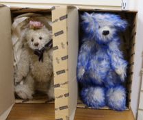 Two boxed Dean’s Teddy bears, ‘Atlantis’ and ‘Shy Girl’