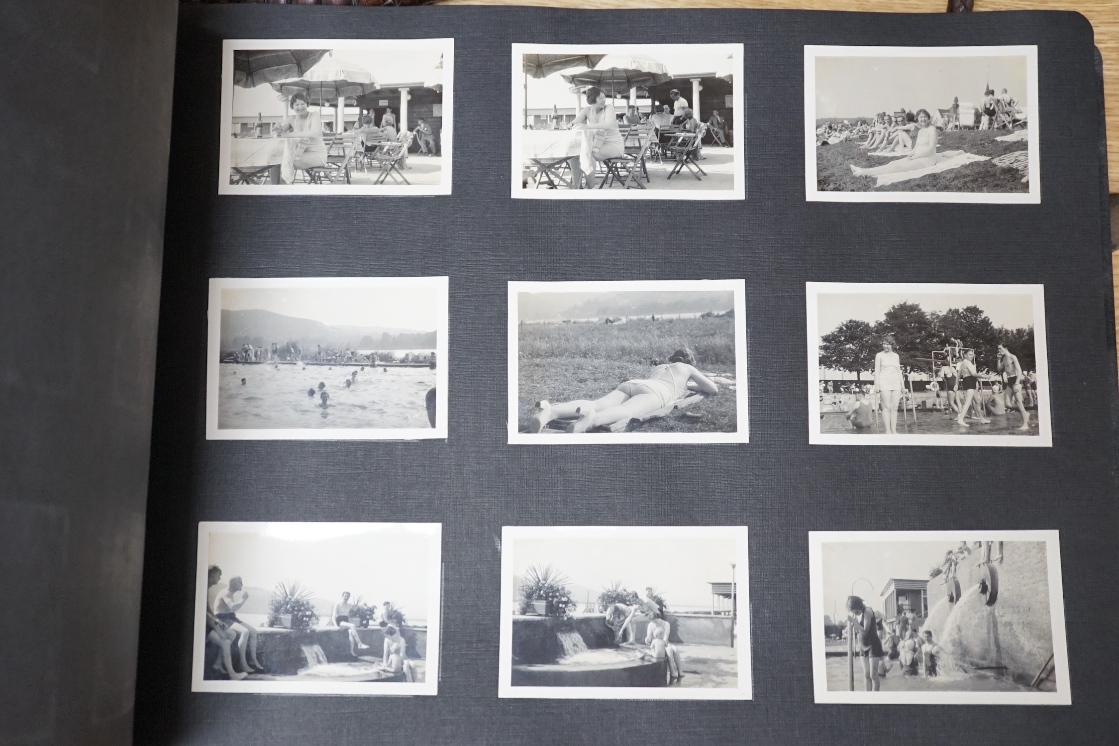 An English photograph album with photos of a holiday to Germany in August 1936. - Image 8 of 9