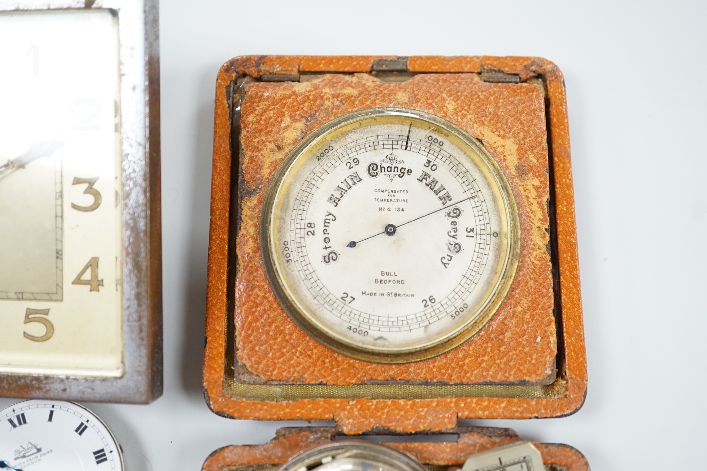 A group of wrist and pocket watches, stop watch, carriage clock, etc. - Image 4 of 6