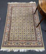 A North West Persian ivory ground rug, 190 x 124cm