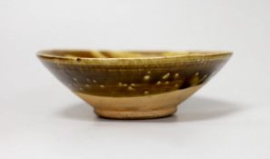 A Chinese Jizhou type bowl, Song dynasty or later. 16cm diameter