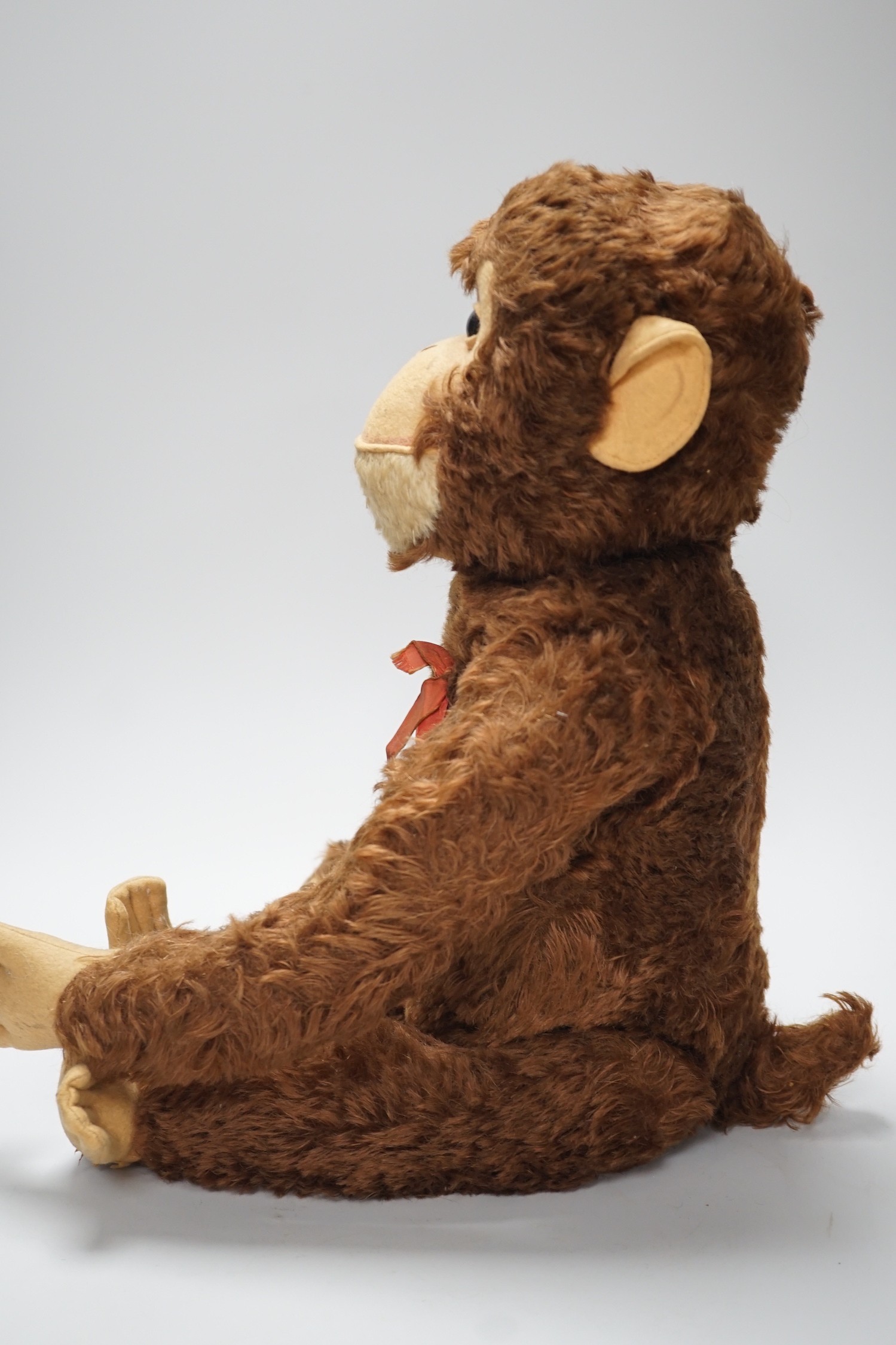 A Schuco 'Yes No' Tricky mohair monkey, 51cm - Image 6 of 8