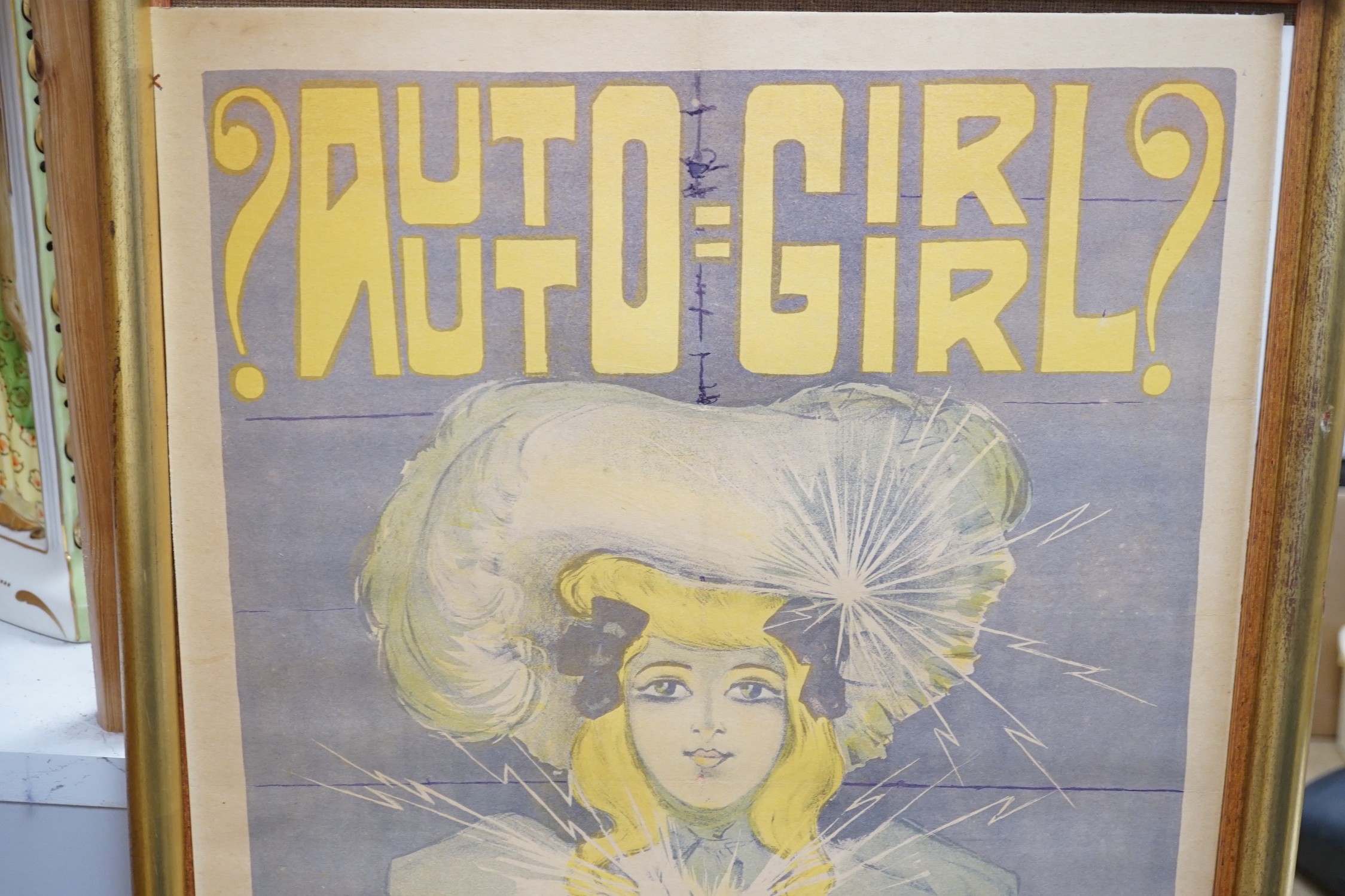 An Henri Florit poster for '?Auto-Girl?, Perfecta, Veritable, La Plus Jolie', Imprimerie Petit, - Image 2 of 4