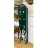 A Vintage Harper Automatic cigarette vending machine, width 33cm, height 170cm