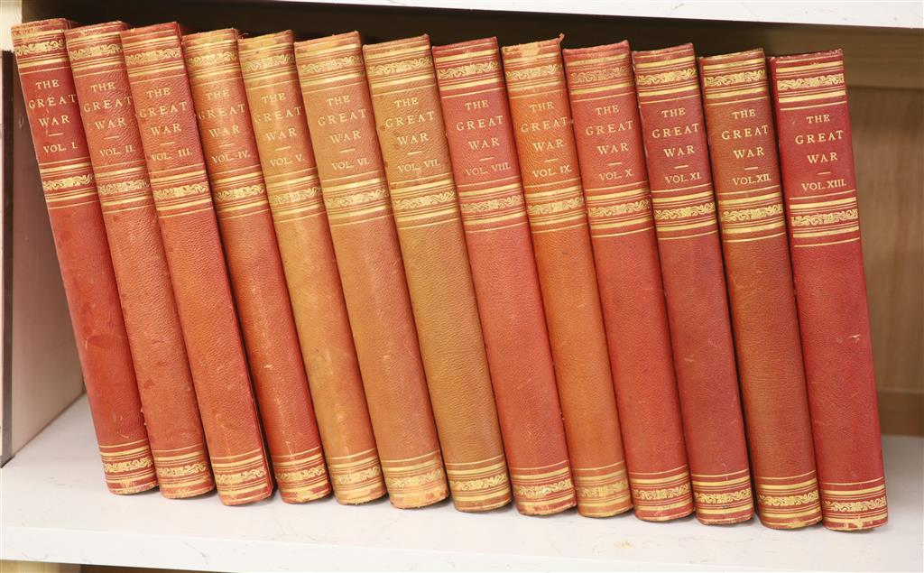 ° Wilson, H.W. and Hammeston, J.A. (Editors) - The Great War, 13 vols, Amagamated Press, 1916-19