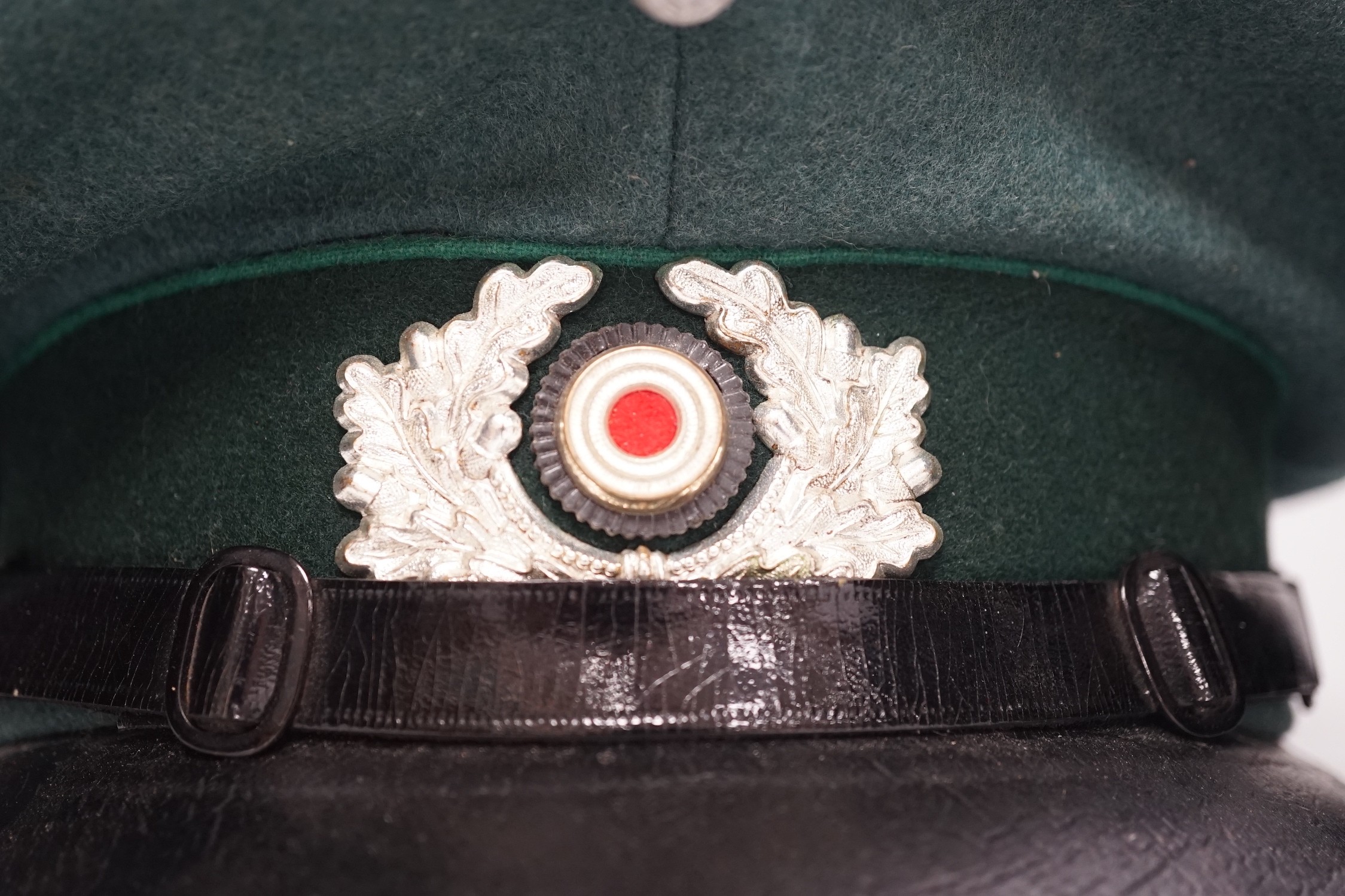 Two German style military hats - Image 4 of 6