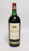 A magnum of Chateau Malescot St Exupery 1970