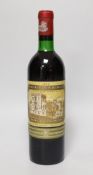 A bottle of Chateau Ducru Beaucaillou 1970