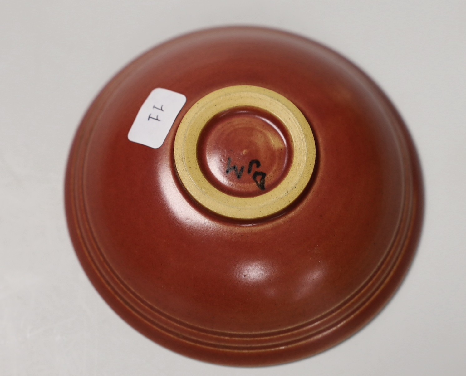 Chris Lewis ( British 20th century) bird bowl, together with a Donald Mills small crab dish. Tallest - Image 5 of 5