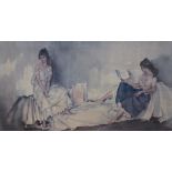 William Russell Flint, three limited edition prints, ‘Act II Scene I’, 'Under the Palace Terrace,