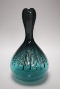A Venini Murano ‘Cannette’ Vase, designed by Ludovico Diaz de Santillana, c.1955-1960, three line