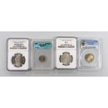 Central & South America and Africa coins, slabbed and graded - Mozambique 5 escudos 1960, PCGS MS67,