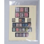 A collection of Victorian and Edwardian stamps
