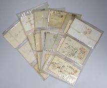 A collection of Postal Covers from 1830-1860
