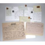Ephemera: Covers and Letters from Lewes Debtors Prison to His Solicitor