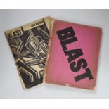 ° ° Wyndham Lewis - Blast, volumes I and II, 1914 and 1915