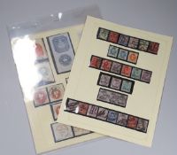 A collection of Victorian and Edwardian Official Use stamps